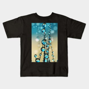 Grass Seed in Blue Sparkle II Kids T-Shirt